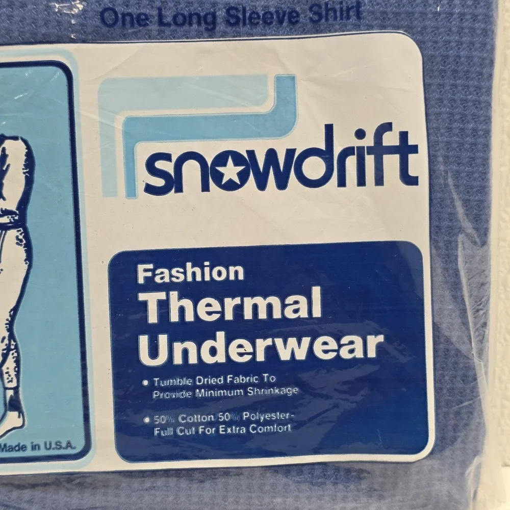 Snowdrift vintage blue